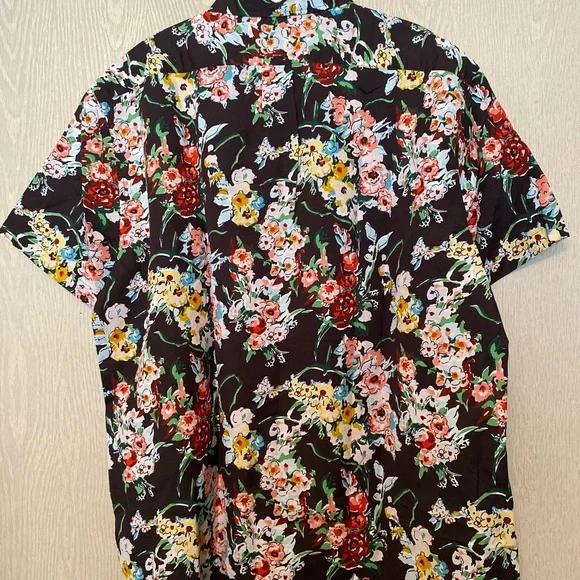 J. Crew Floral Print Shirt - Picture 2 of 4
